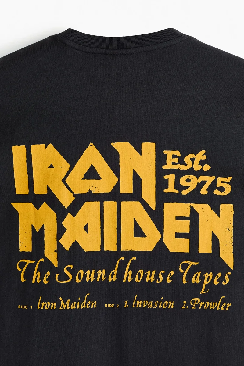 اتش اند ام تي-شيرت بقصة فضفاضة