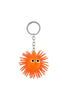 Fuzzy Guy Orange Key Ring