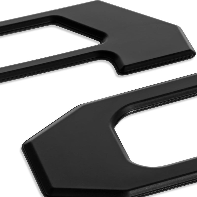 EyeCatcher Tailgate Insert Letters Compatible with 2016-2023 Tacoma (Satin Black) - Image 1