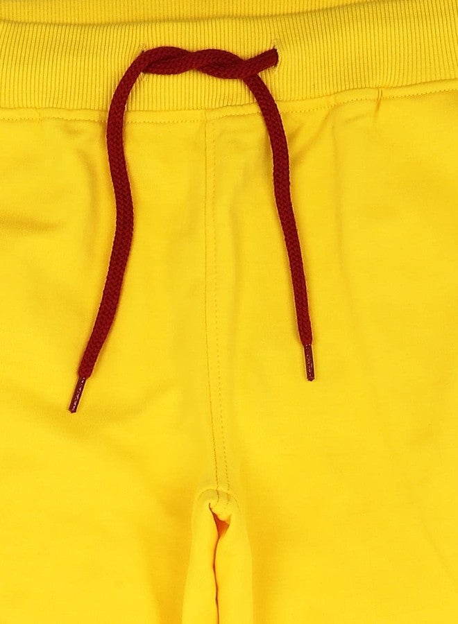 Allen Solly Junior Girl's Regular Trousers (AGPTERGFW93605_Yellow_16 | 15-16 Years) - Image 3