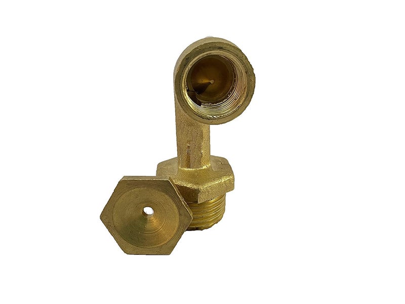 PMW - Rain Dance Pool Fountain Nozzle - Fog Mist Cooling Tower Nozzle 1/2 Male Brass Water Sprinkler Sprayer Pack of 5 - Image 2
