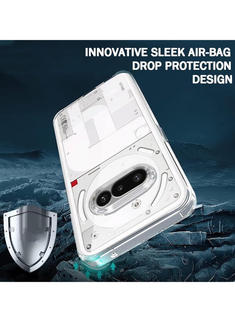 امتصاص الصدمات مرنة شفافة TPU المطاط غطاء الهاتف الخليوي الواقي لحالة الهاتف (3a) - Image 5