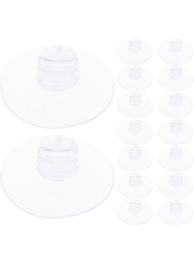 Green Tiger 20pcs Suction Cup Light String Holder Clips Clear Slotted Sucker Cup Holders for Christmas Fairy Lights Strong Vacuum Fixing for Windows Smooth Surfaces - Image 1