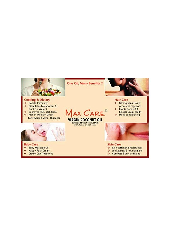 Max Care Maxcare Virgin Coconut Oil (Cold Pressed) 500ML - Image 3
