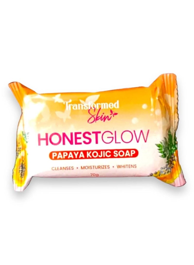 Honest Glow Papaya Kojick Soap
