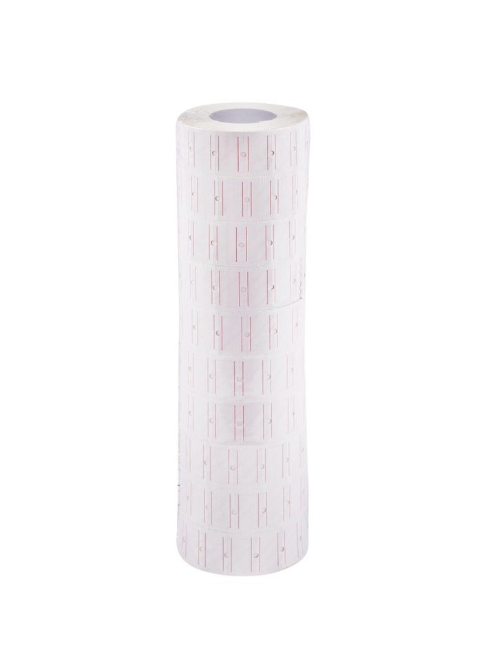 PARTNER 10-Piece Single Line Price Label For Price Machine - Image 1