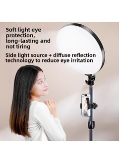 General Live Broadcast Beauty Fill Light Internet Celebrity Anchor Dedicated Full Screen Lighting Light Desktop Round Makeup Light Photo Soft Light-Specifications:Desktop 【16cm Shadowless Lamp】】  - Image 3