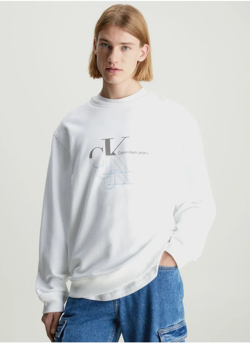 Calvin Klein Jeans Logo Crew Neck T-Shirt