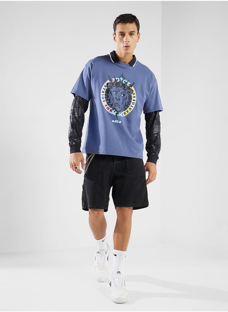 Nike Lebron M90 Basketball T-Shirt  - Image 4