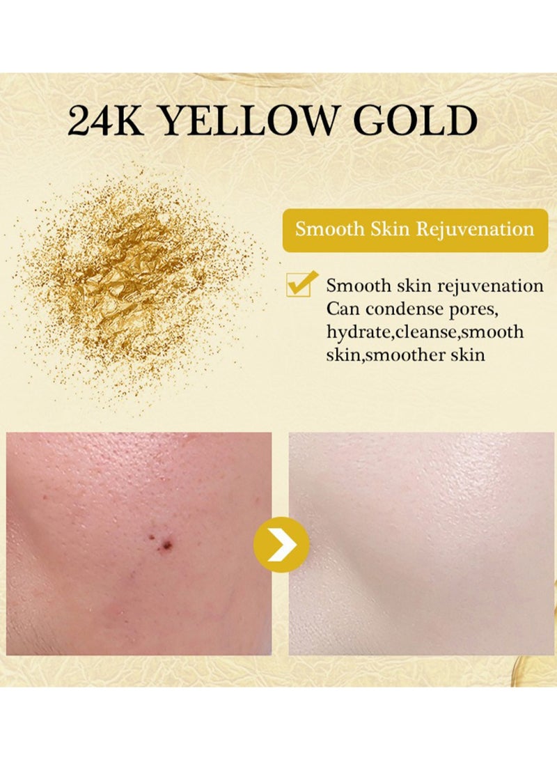 AuQuest 24K Gold Niacinamide Essence, Anti-Aging Face Serum, Hydrating Moisturizing Facial Skin Care Liquid, Brighten Skin and Tighten Pores 15ml  - Image 4