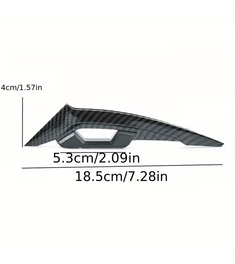 2Pcs Motorcycle Front Side Aerodynamic Winglets Spoiler Wing Set For 250SR - Image 3