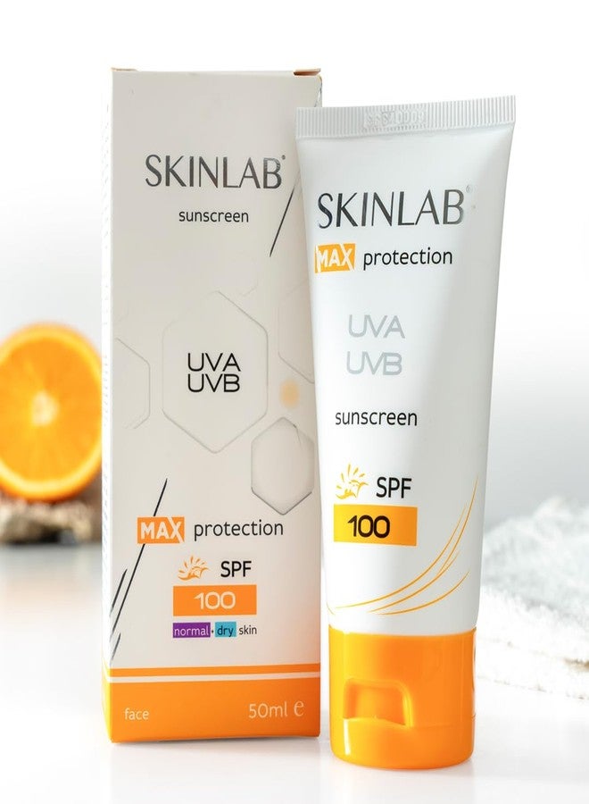 SKINLAB Sunscreen SPF100 UVA/UVB Sun Protection For All Skin Types| Water Resistant & Transparent | 50ml - Image 2