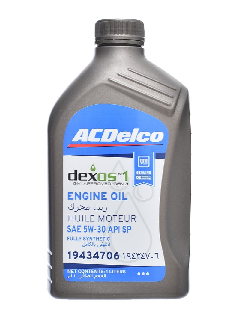 إيه سي ديلكو زيت محرك ACDelco 5W30 Dex1 Gen3 1L - Image 1