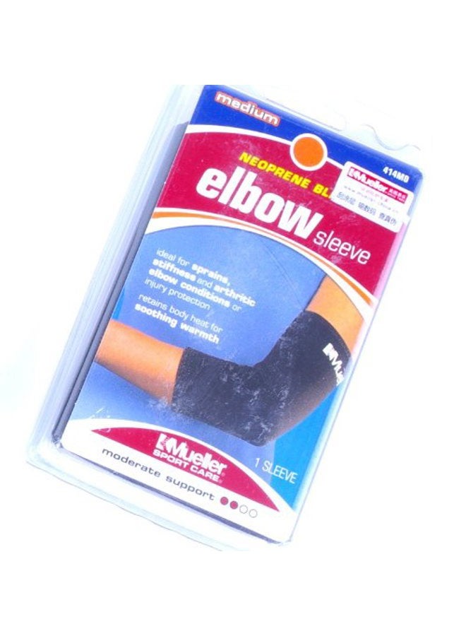 Mueller Neoprene Elbow Sleeve, Black, Medium - Image 4