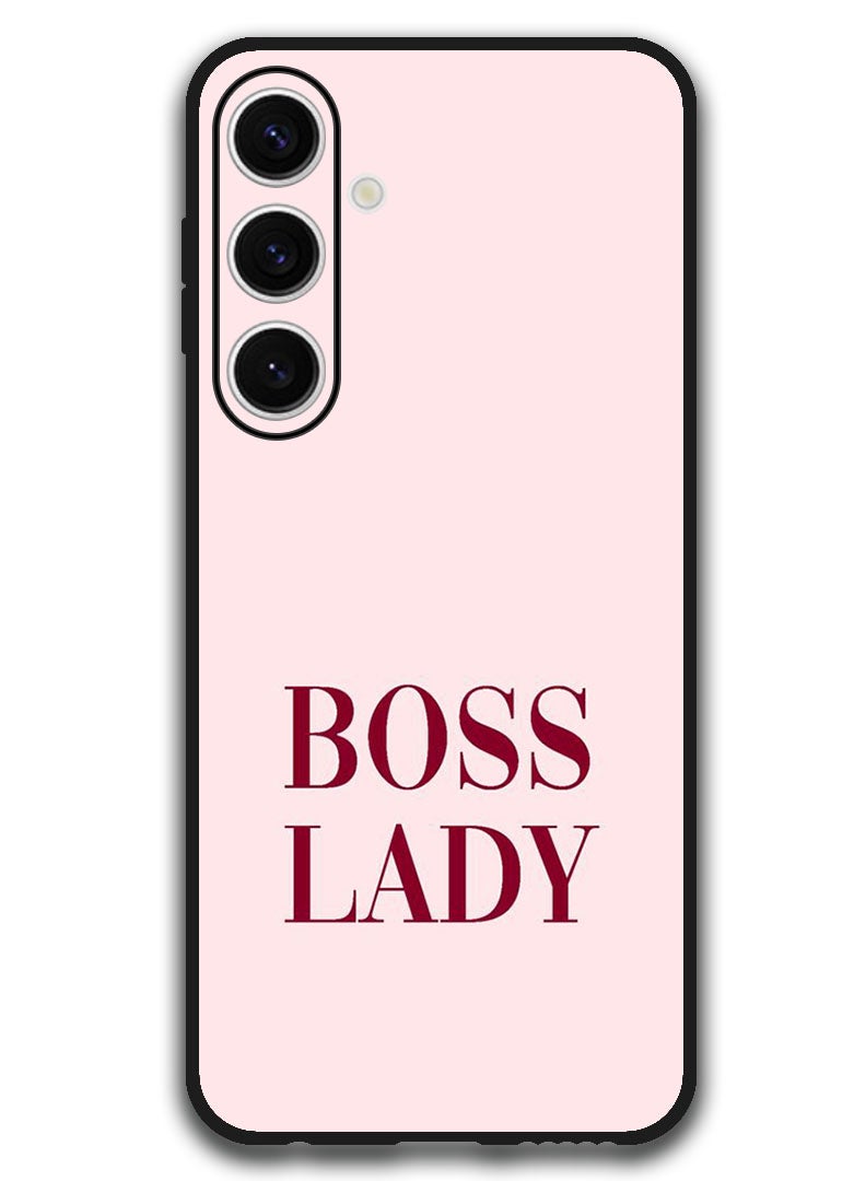 Theodor Protective Case Anti Scratch Shock Proof Bumper Cover For Samsung Galaxy S24 FE Boss Lady - Image 1