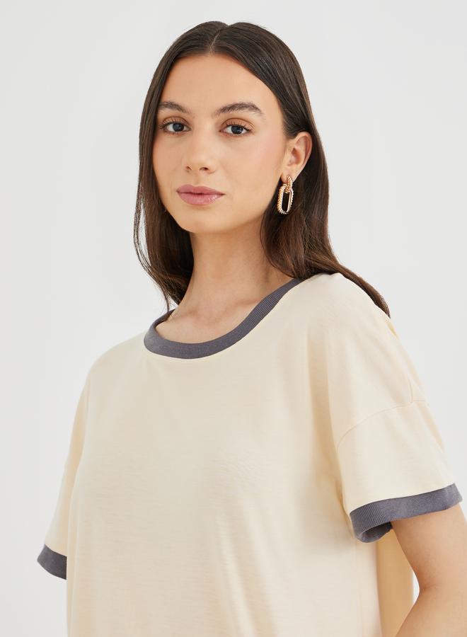 Take Two Loose Fit Short Sleeve T-Shirt and Pants Co-Ords