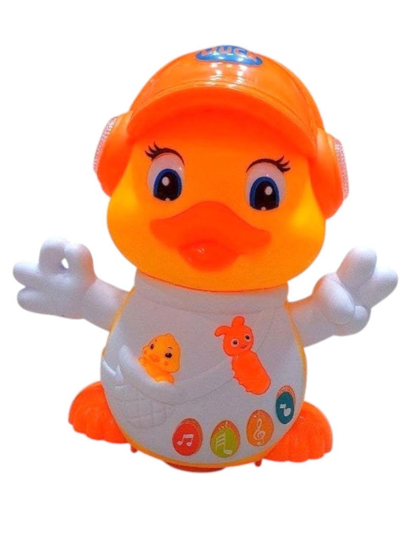 Toy Box Dancing Funny Duck Toy with Lights and Music For Kids - Image 2