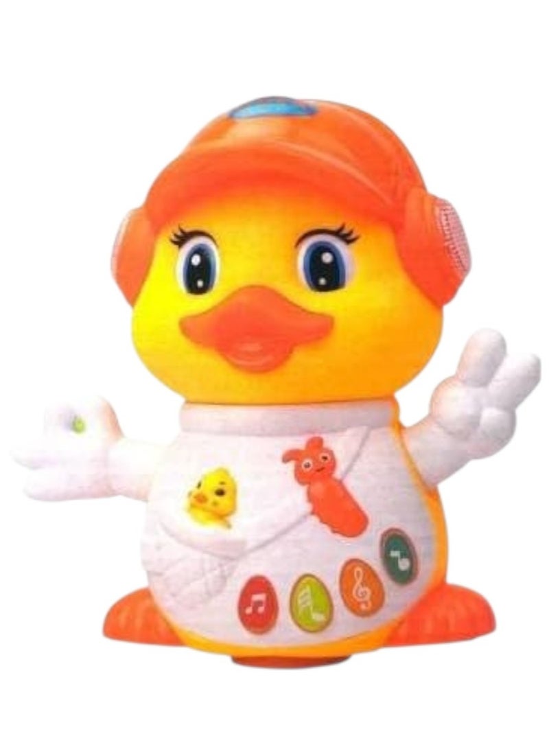 Toy Box Dancing Funny Duck Toy with Lights and Music For Kids - Image 1