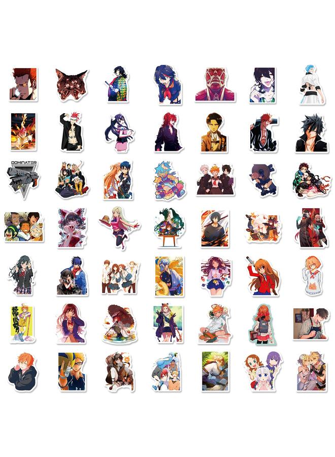 Bluejw 200 Cartoon Mix Stickers Cartoon Diffuse Stickers Luggage Skateboard Refrigerator Mobile Phone Stationery Decoration - Image 5