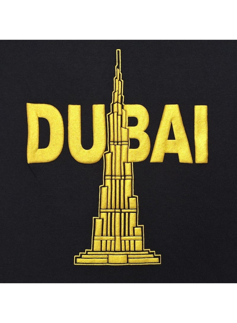 Dubshi Dubai Unisex Black Gold D-Burj Khalifa - Image 2