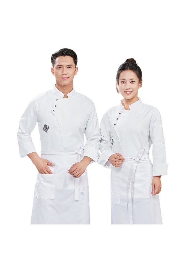 KUYING New Chef Workwear Top+Apron Set - Image 1