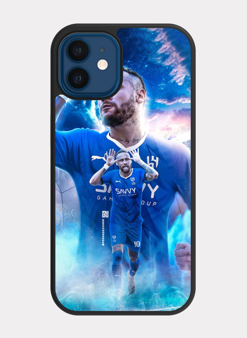 PXLAAT iPhone 12 case cover Neymar Alhilal - Image 1
