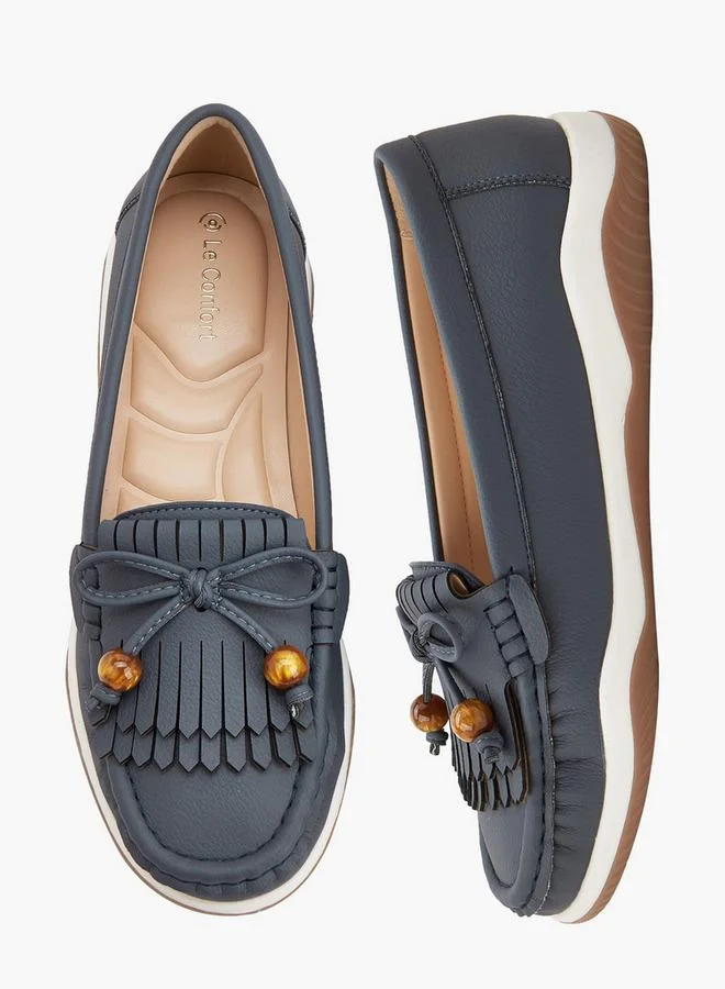 لو كونفورت Women Fringe Detail Loafers