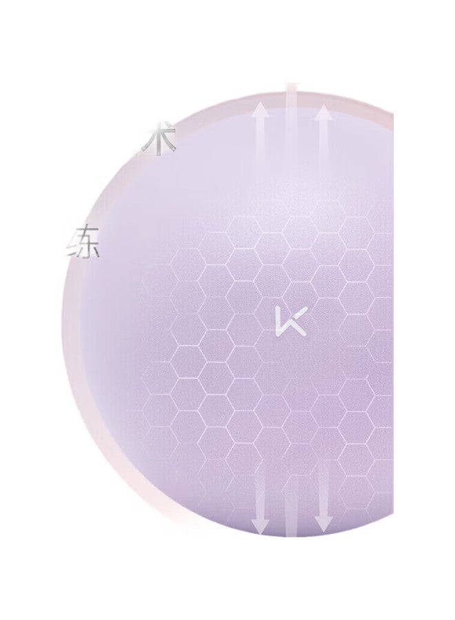 Keep كرة يوغا مصغرة 25 سم، تدريب لياقة بدنية، مضادة للانفجار، غير قابلة للانزلاق، سميكة، مناسبة للنساء الحوامل، لون أخضر فاتح - Image 3