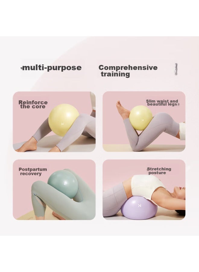 Keep 25cm Mini Yoga Ball, Fitness Training, Anti-burst, Non-slip, Thickened, Suitable For Pregnant Women, Light Grass Green - Image 3