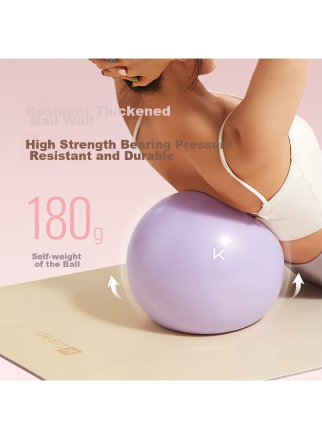 Keep 25cm Mini Yoga Ball, Fitness Training, Anti-burst, Non-slip, Thickened, Suitable For Pregnant Women, Light Grass Green - Image 5