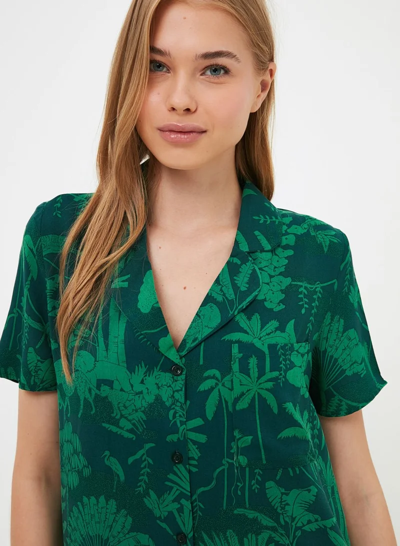 trendyol Printed Pyjama Set