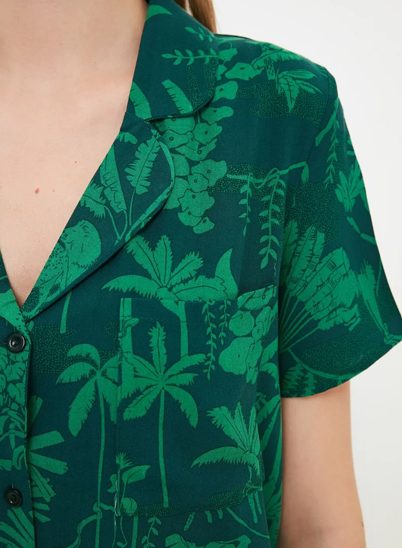 trendyol Printed Pyjama Set