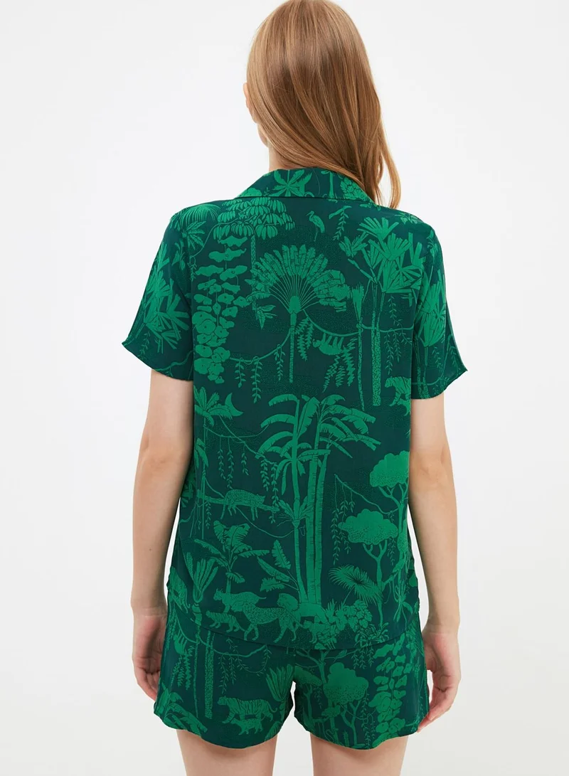 trendyol Printed Pyjama Set