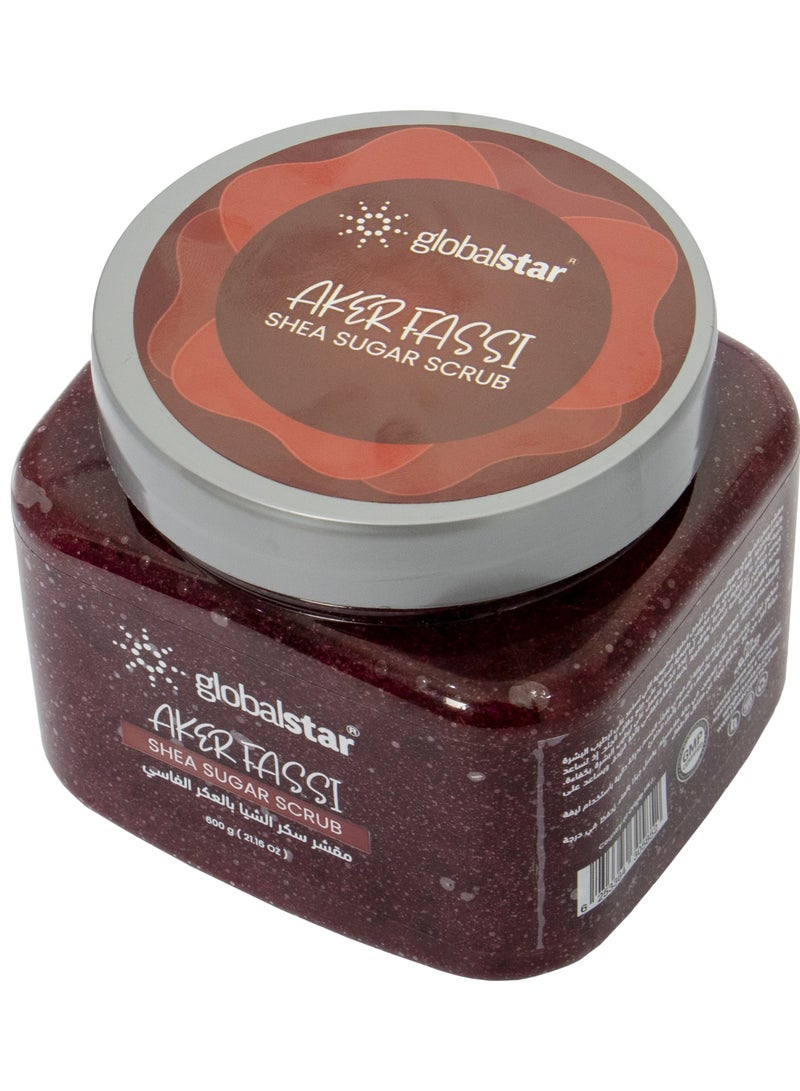 globalstar Shea Sugar Scrub with Akar Alfassi 600ml - Image 4