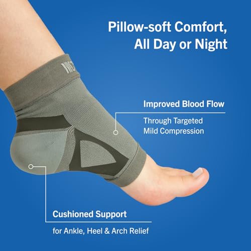 Brownmed Nice Stretch Plantar Fasciitis Sleeve - Compression Foot Sleeve for Arch & Heel Support- Large/X-Large - Image 4