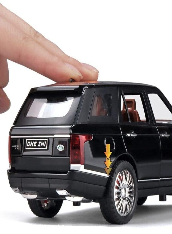 Sky Tech® Big Size Range Rover SUV Car 1:24 Scale Model Car Exclusive Alloy Metal Pull Back Die-cast Pullback Toy car Openable Doors & Light Music Best Gifts Toys Kids【Colors as Per Stock】 - Image 5