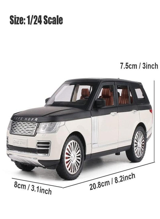 Sky Tech® Big Size Range Rover SUV Car 1:24 Scale Model Car Exclusive Alloy Metal Pull Back Die-cast Pullback Toy car Openable Doors & Light Music Best Gifts Toys Kids【Colors as Per Stock】 - Image 3