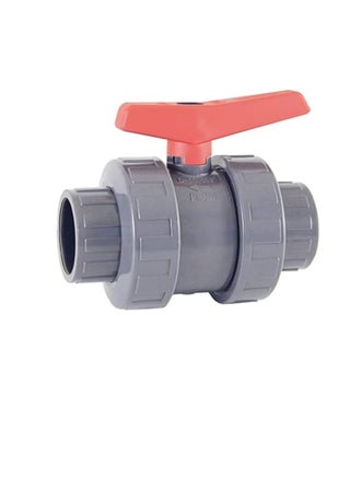 Cepex PVC Heavy Duty Water Supply Pipe Fittings for Swimming Pool, Agriculture, Irrigation & Commercial Plumbing Use (75 MM, Union Ball Valve (Anti Block)) - pzsku/Z13F80F558CE2577C26B7Z/45/1746218938/46a2671d-5827-4bcb-b7d9-7b32c015a6d3