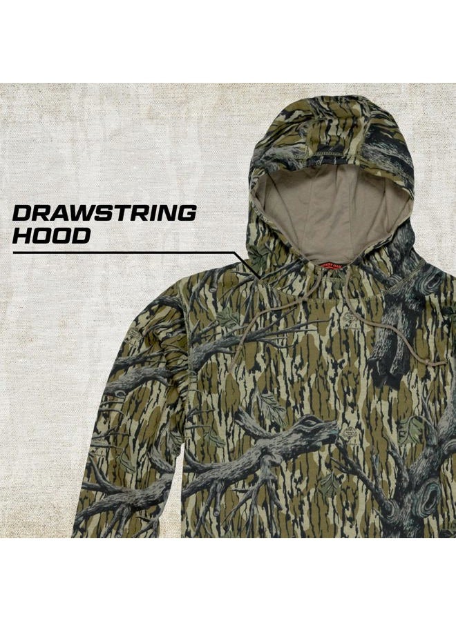 Mossy Oak Men's Camo Hunting Hoodies Vintage, Full Foliage - Image 5