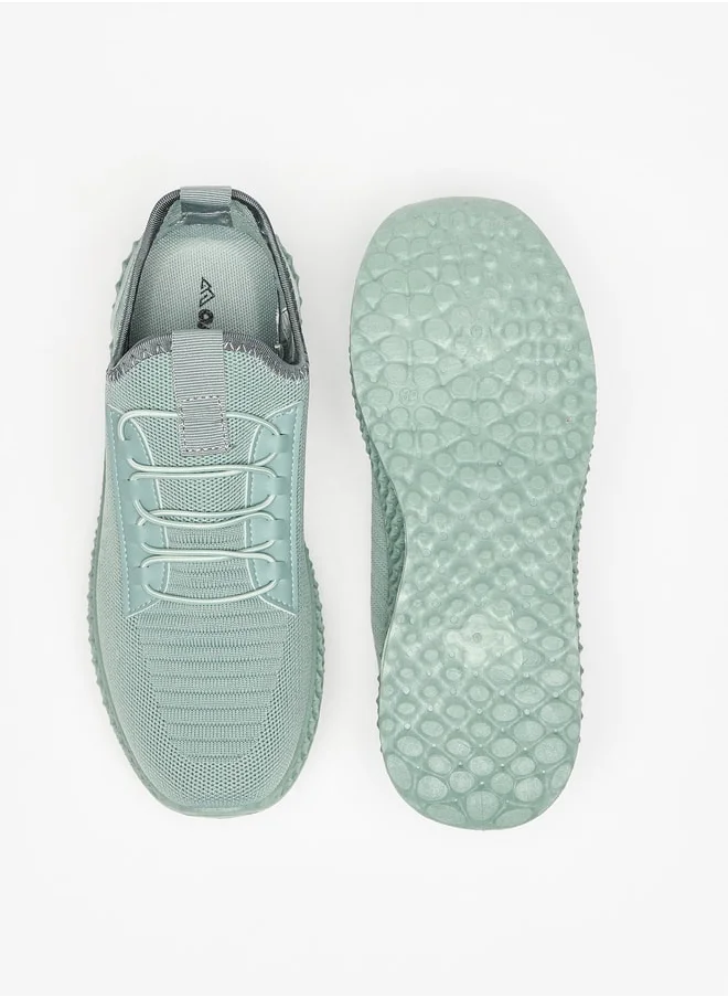 Oaklan by Shoexpress Textured Slip-On Sports Shoes