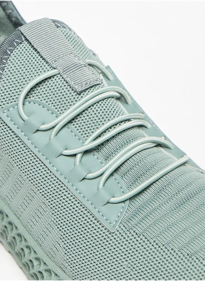 Oaklan by Shoexpress Textured Slip-On Sports Shoes