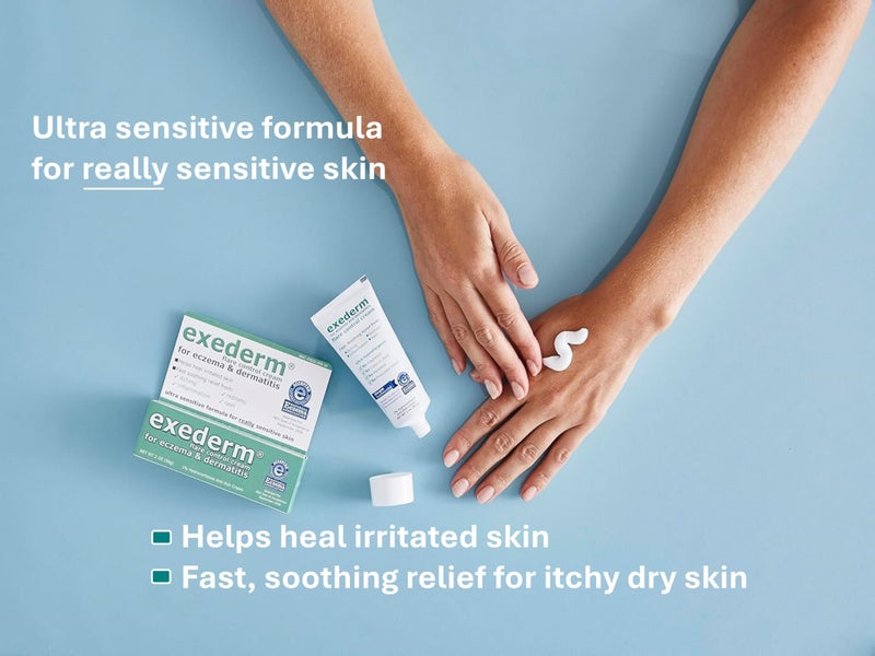 exederm كريم إكزيديرم للتحكم في الطفح الجلدي للأكزيما والتهاب الجلد، 2 أونصة - Image 4