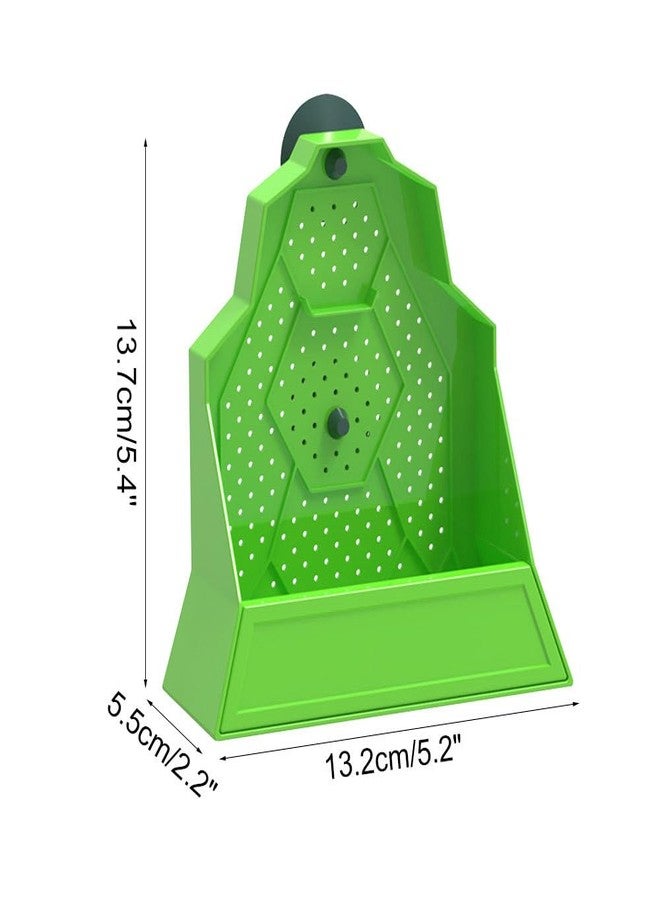 DONGKER Bearded Dragon Feeder,Anti-Escape Reptile Wall-Mounted Feeding Dish Adjustable Suction Cup Height for Lizard Bearded Dragon Gecko Frog - Image 4