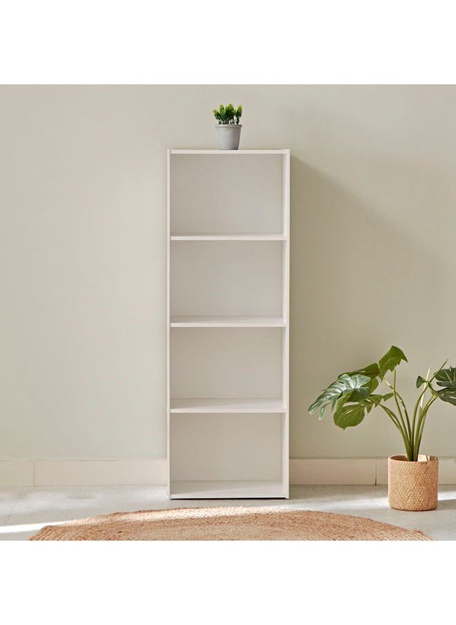 Home Box Vanilla Junior 4-Tier Bookcase 29 x 118 x 41 cm  - Image 3
