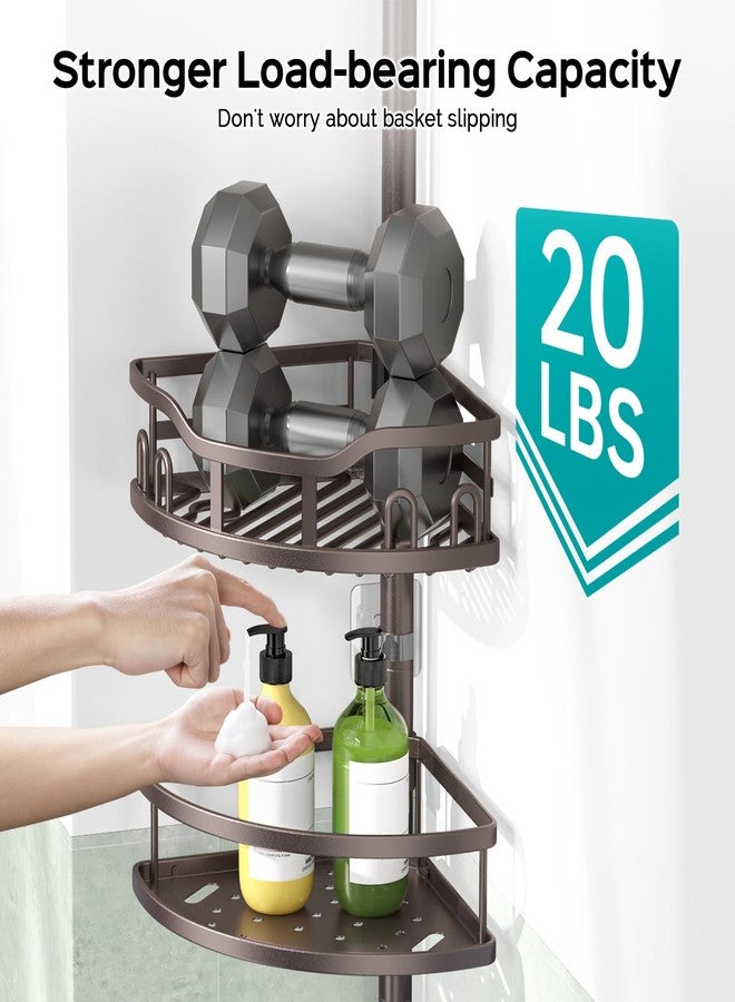 HAMITOR shower caddy tension pole - Bronze 1 - Image 3