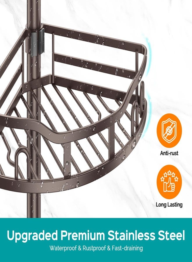 HAMITOR shower caddy tension pole - Bronze 1 - Image 5