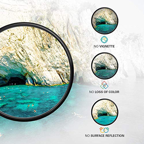 Polaroid Optics 95mm Multi-Coated Circular Polarizer Filter [CPL] For ‘On Location’ Color Saturation, Contrast & Reflection Control– Compatible w/ All Popular Camera Lens Models - Image 4