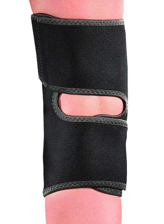 Mueller Sports Medicine Self Adjusting Adult Knee Support Braces For Knee Pain With Side Stabilizers For Men And Women Black 14-20 Inches One Size Fits Most - Image 5