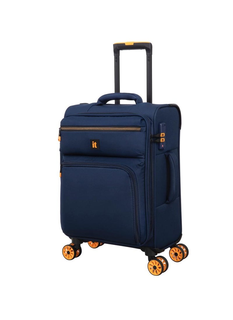 it Luggage it luggage Compartment, Unisex Polyester Material Soft Case, 8x360 Degree Spinner Wheels, Expandable Trolley Bag, Telescopic Handle, TSA Lock, 12-3149-08, Lightweight  - Image 1