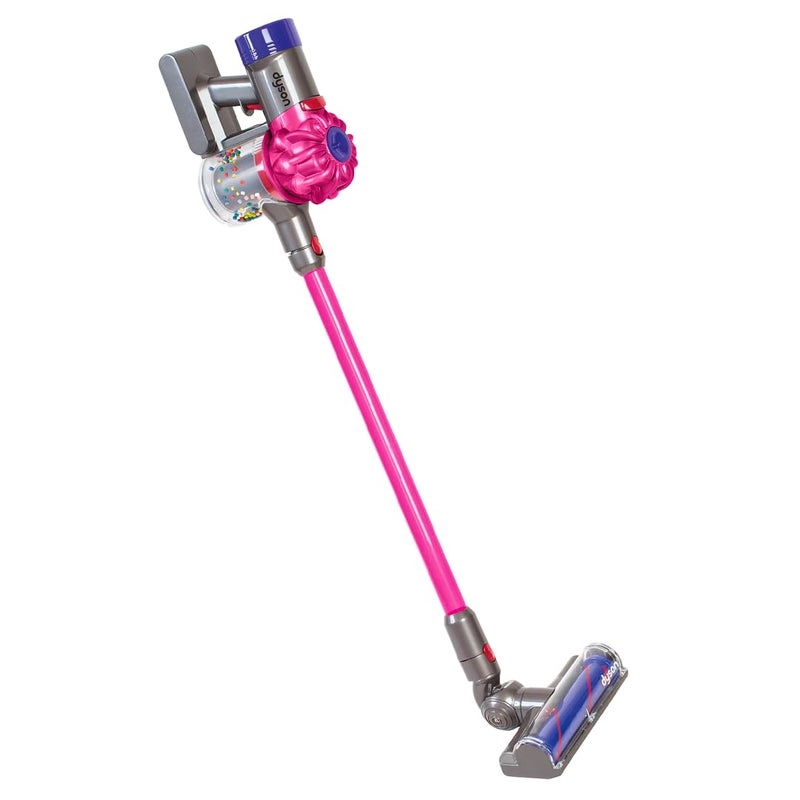 Casdon Dyson Cordless Vacuum Pink Interactive Officially Licensed Toy Dyson Vacuum For Children Aged 3 Realistic RolePlay Fun - Image 2